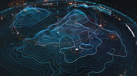 Maps of spectral indicators of environment landscape systems